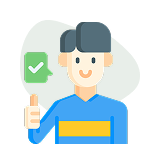 Nhân viên liên hệ thời gian giao hàng