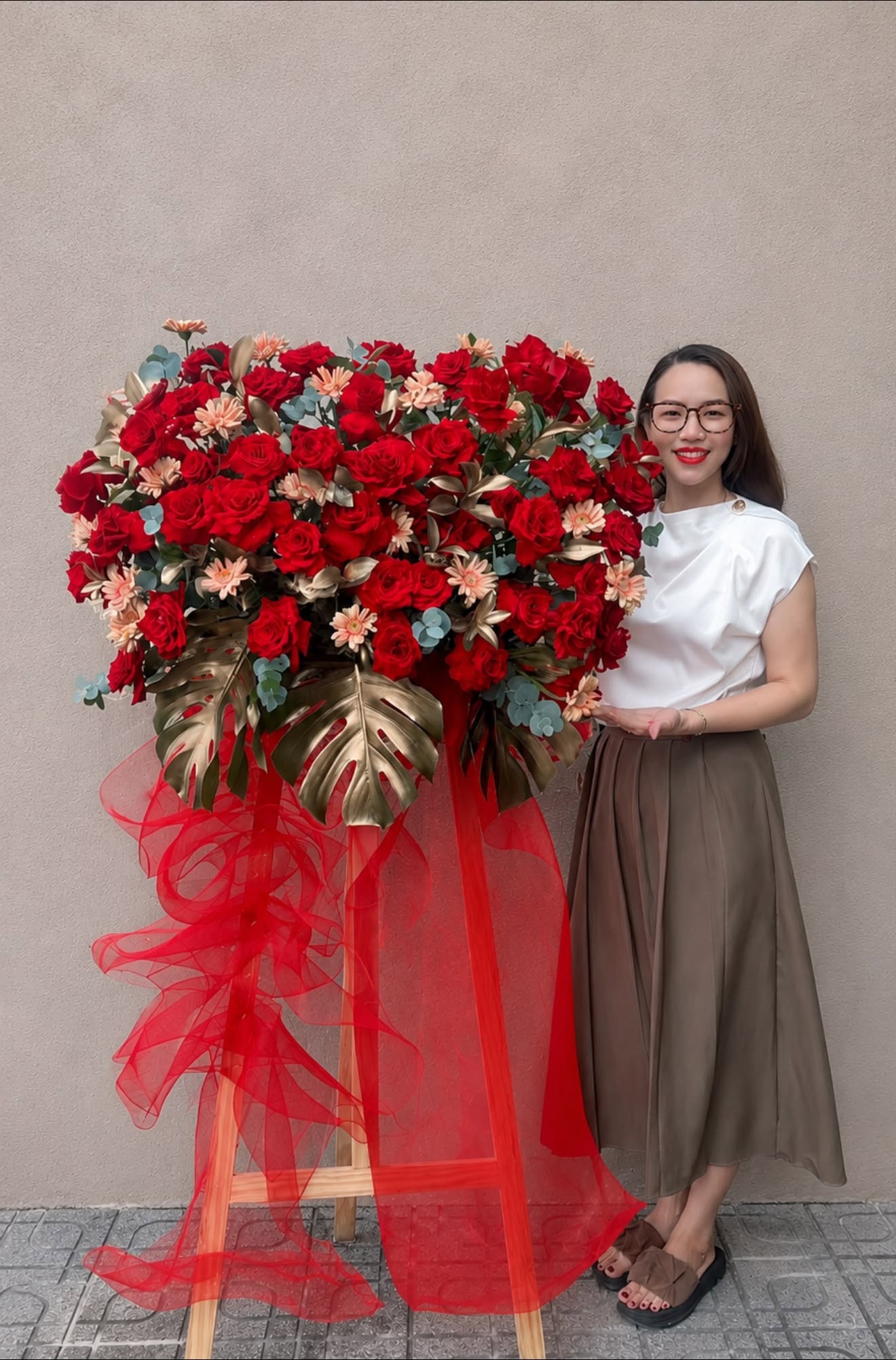 hoa khai trương giá tốt quận Gò Vấp HCM