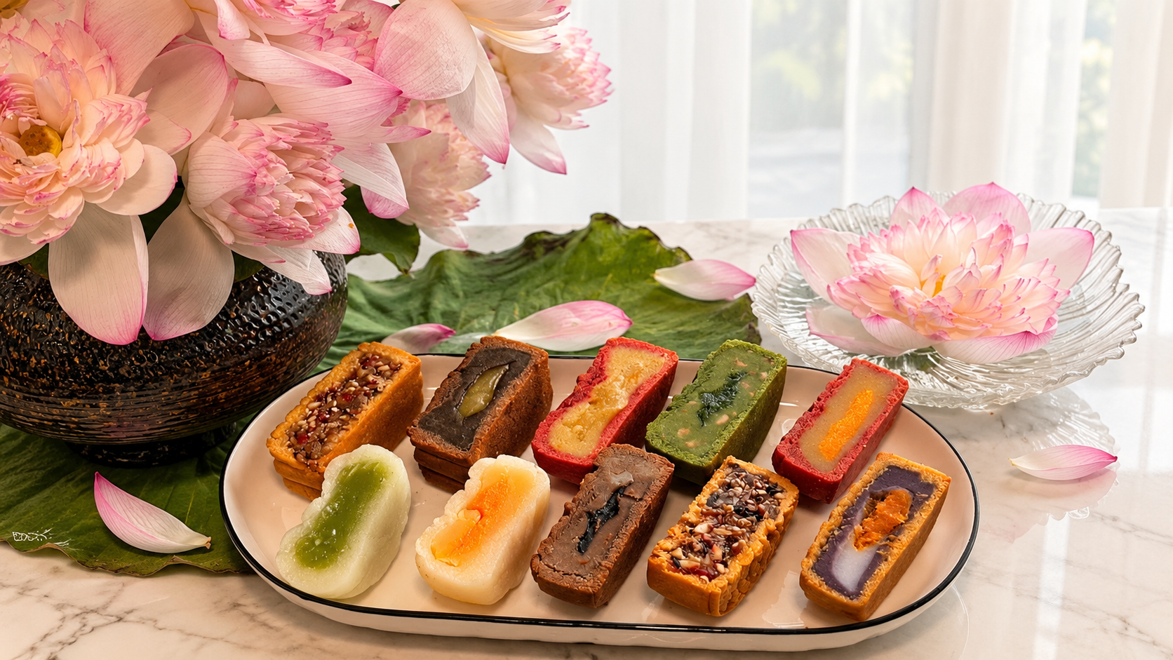 Các hương vị bánh Trung Thu Gò Vấp