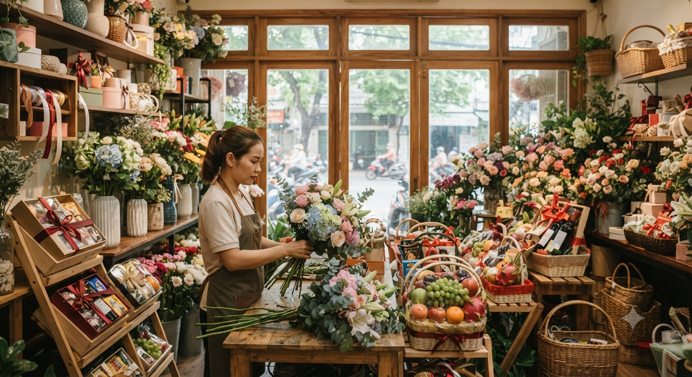 Tìm kiếm shop hoa uy tín tại Gò Vấp