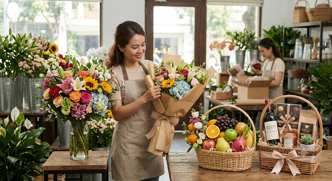 Tiêu chí lựa chọn dịch vụ hoa tươi nhanh chóng và chất lượng